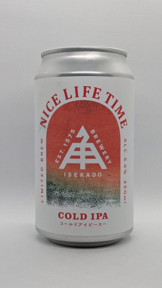 ISEKADO NICE LIFE TIME COLD IPA：ライフとコラボしたクラフトビール