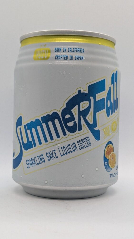 SummerFall Yuzu Bubbles:柚子テイストのスパークリング日本酒