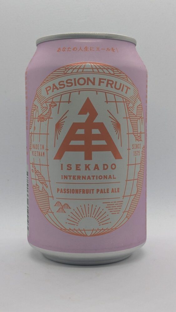 ISEKADO International パッションフルーツペールエール:ISEKADOの新ブランドビール第一弾